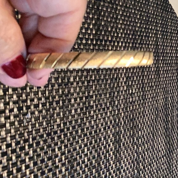 Monet Gold Tone Bangle Bracelet - Picture 2 of 2